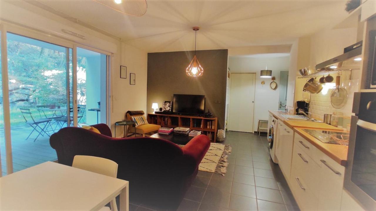 T2 Entre Ocean Et Montagnes*Jardin*Wifi Gratuit* Apartment Ustaritz Exterior photo